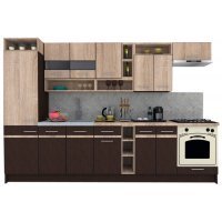 Bucatarie COSSY NEW 310 B1 Wenge / Stejar Sonoma